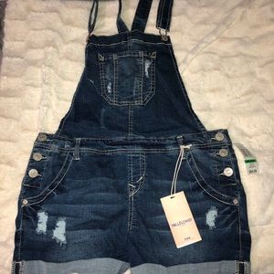 NWT Wallflower Overalls